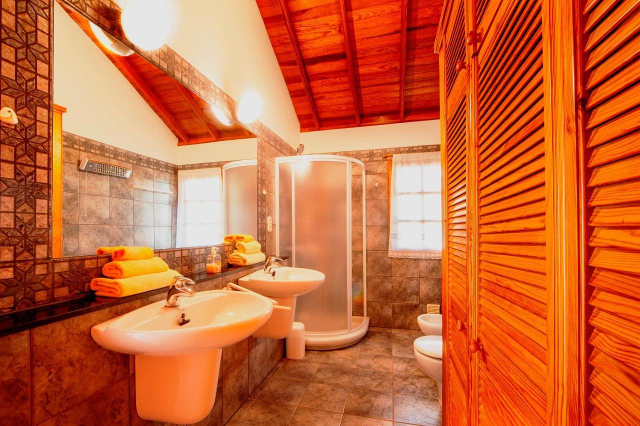 Feriendomizil Finca Tijarafe Mit Beheiztem, Abdeckbarem Pool Esterno foto