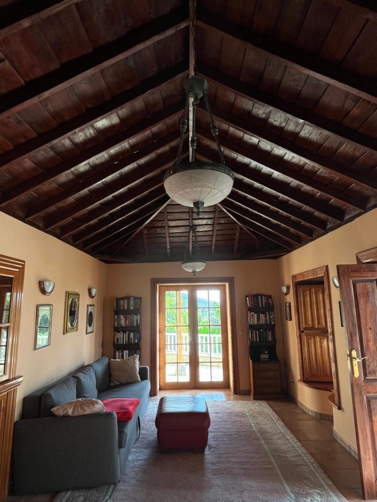 Feriendomizil Finca Tijarafe Mit Beheiztem, Abdeckbarem Pool Esterno foto