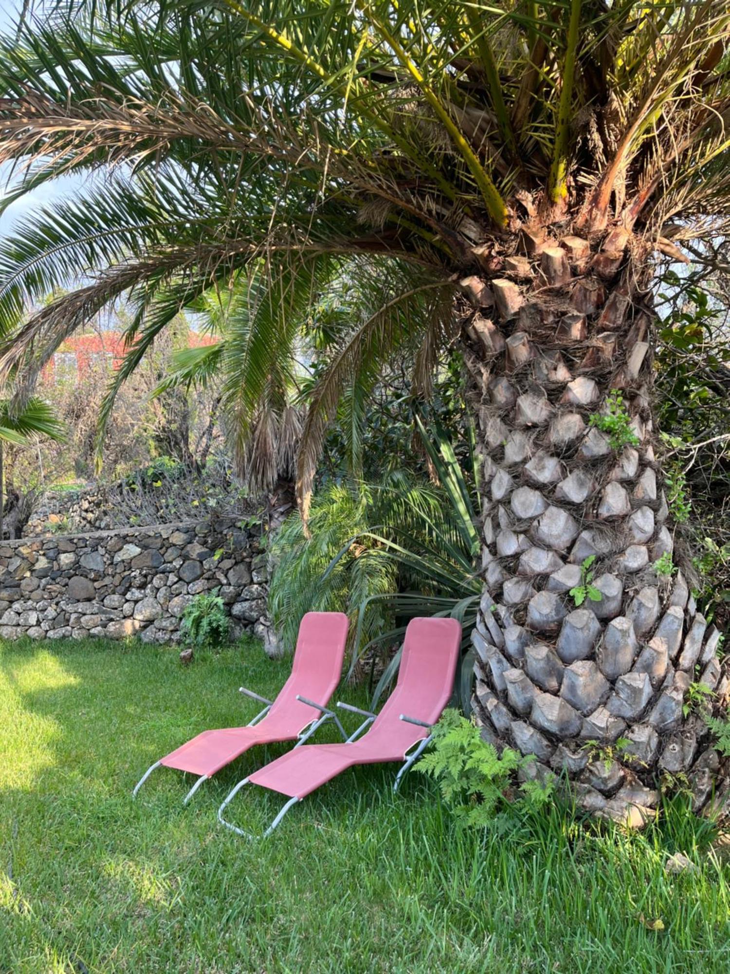Feriendomizil Finca Tijarafe Mit Beheiztem, Abdeckbarem Pool Esterno foto