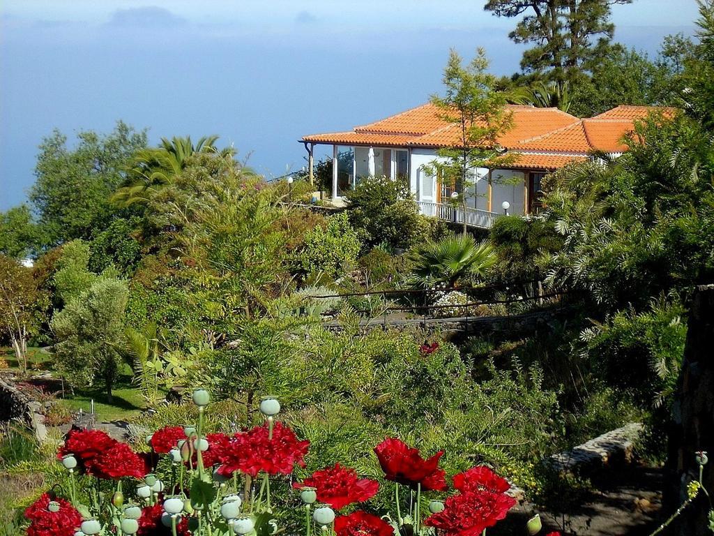 Feriendomizil Finca Tijarafe Mit Beheiztem, Abdeckbarem Pool Esterno foto