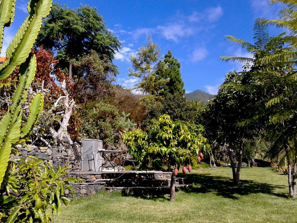 Feriendomizil Finca Tijarafe Mit Beheiztem, Abdeckbarem Pool Esterno foto