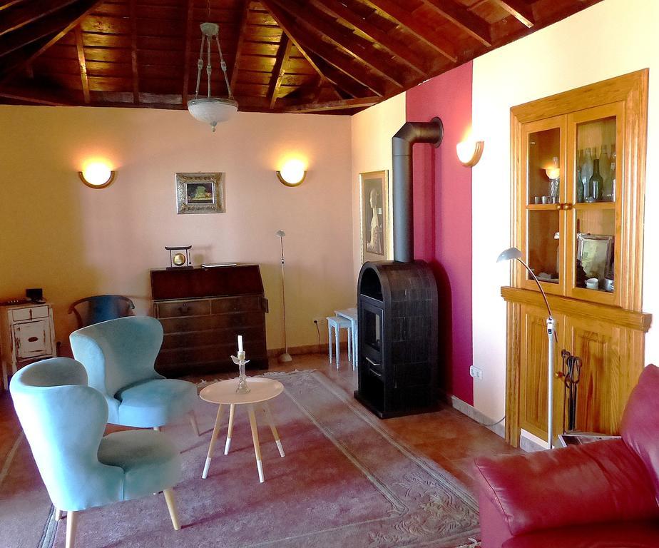 Feriendomizil Finca Tijarafe Mit Beheiztem, Abdeckbarem Pool Esterno foto