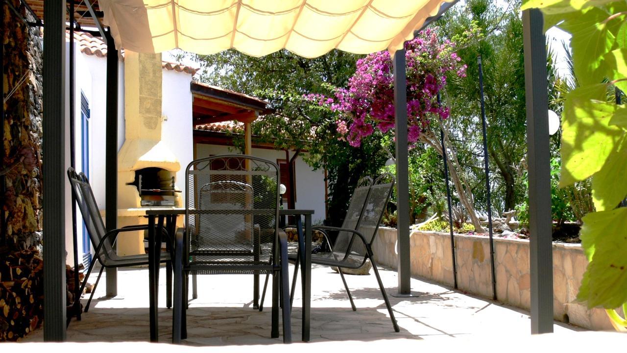 Feriendomizil Finca Tijarafe Mit Beheiztem, Abdeckbarem Pool Esterno foto
